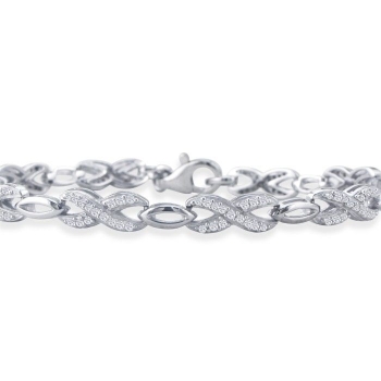 Diamant Armband Sterling Silber