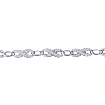 Diamant Armband Sterling Silber