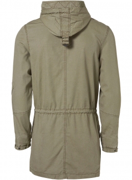 Stone Washed Hooded Parker