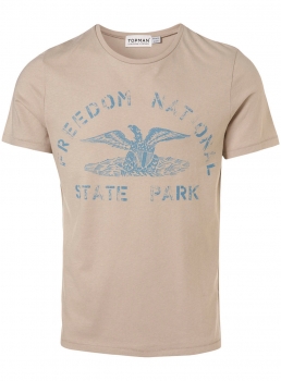 T-Shirt Freedom-Print