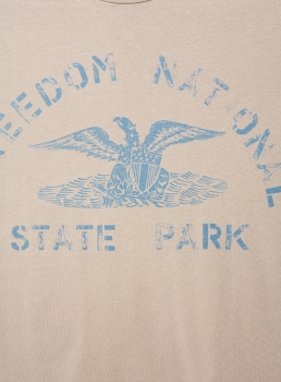 T-Shirt Freedom-Print