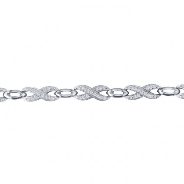 Diamant Armband Sterling Silber